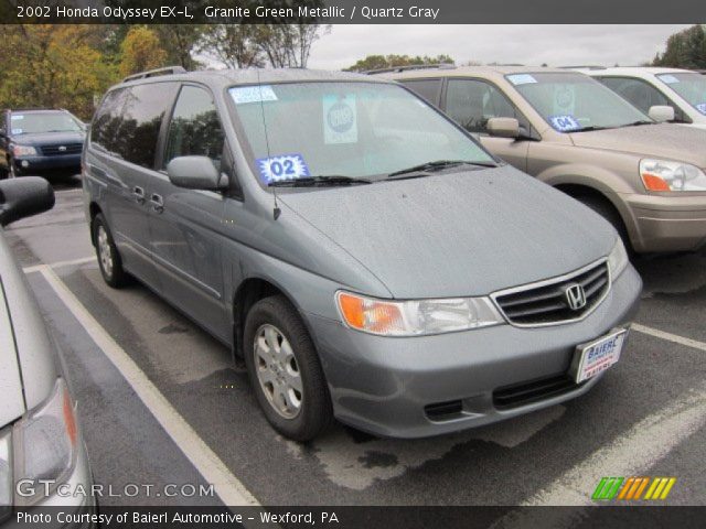 2002 Honda Odyssey EX-L in Granite Green Metallic