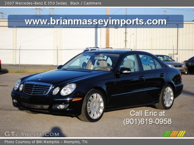 2007 Mercedes-Benz E 350 Sedan in Black