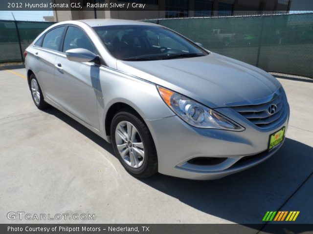 2012 Hyundai Sonata GLS in Radiant Silver