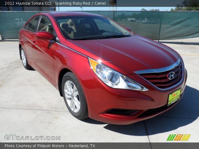 2012 Hyundai Sonata GLS in Sparkling Ruby Red