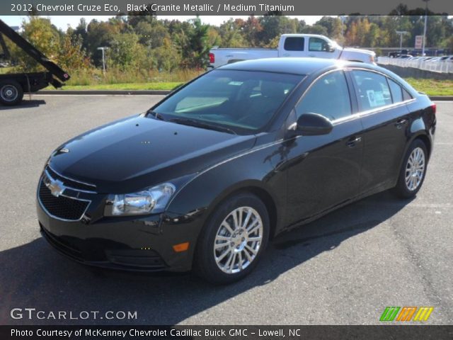 2012 Chevrolet Cruze Eco in Black Granite Metallic