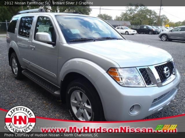 2012 Nissan Pathfinder SV in Brilliant Silver