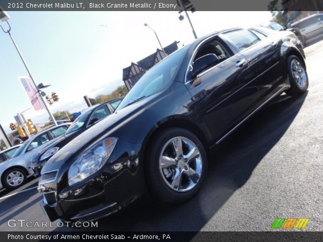 2012 Chevrolet Malibu LT in Black Granite Metallic