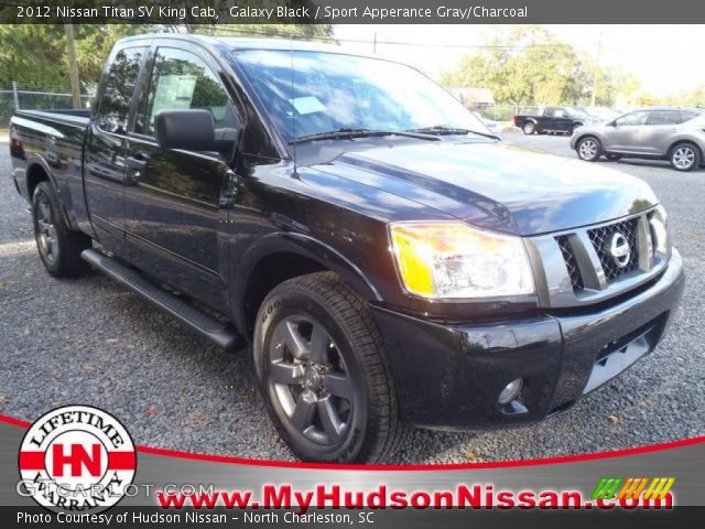 2012 Nissan Titan SV King Cab in Galaxy Black