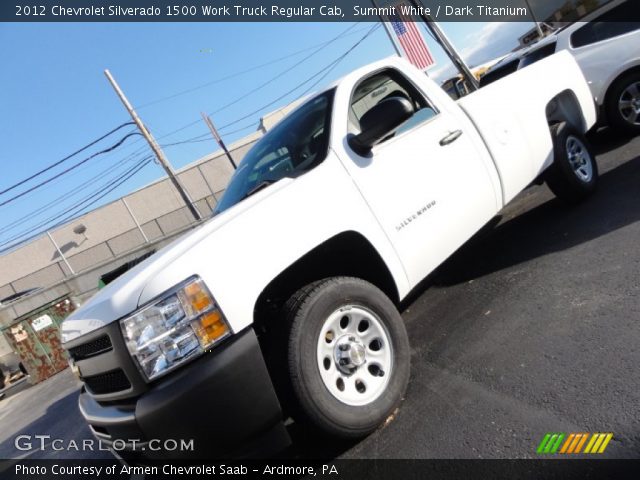 2012 Chevrolet Silverado 1500 Work Truck Regular Cab in Summit White