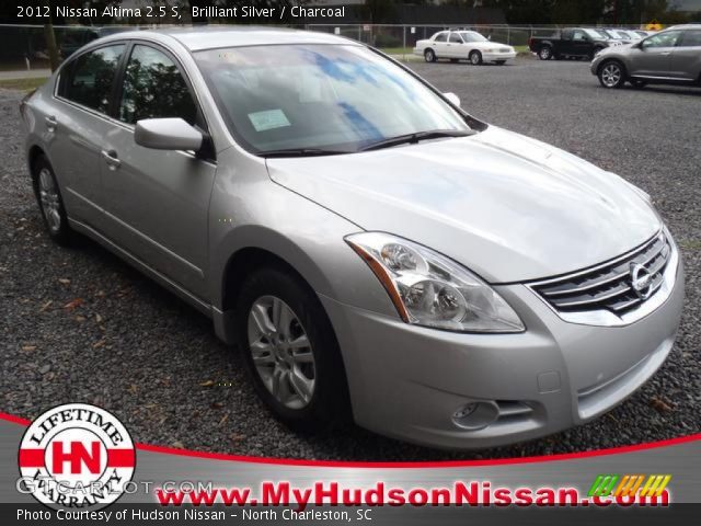 2012 Nissan Altima 2.5 S in Brilliant Silver