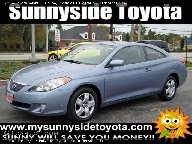 2004 Toyota Solara SE Coupe in Cosmic Blue Metallic