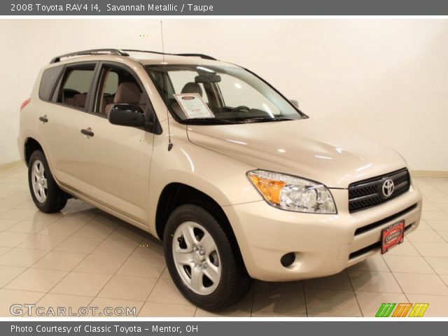 2008 Toyota RAV4 I4 in Savannah Metallic