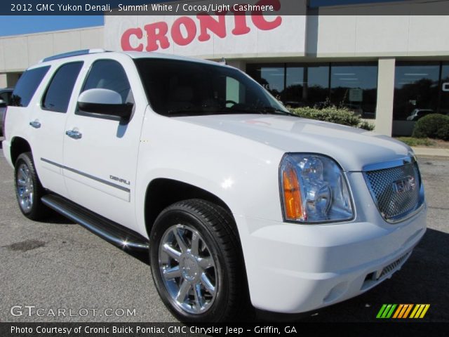 2012 GMC Yukon Denali in Summit White