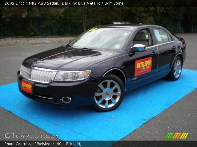 2009 Lincoln MKZ AWD Sedan in Dark Ink Blue Metallic