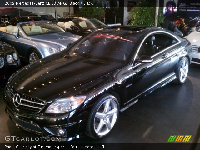 2009 Mercedes-Benz CL 63 AMG in Black