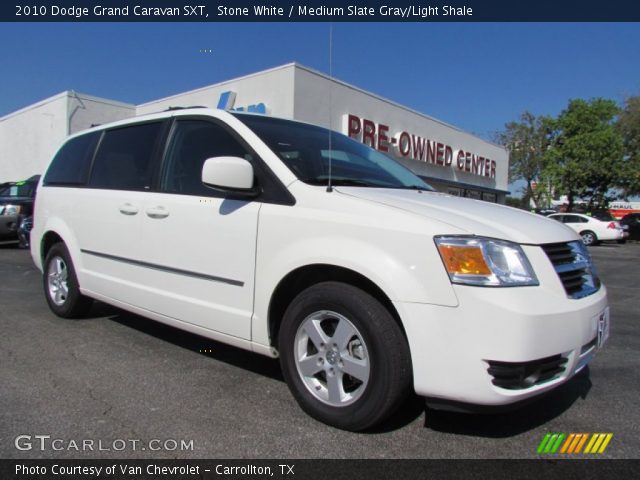 2010 Dodge Grand Caravan SXT in Stone White