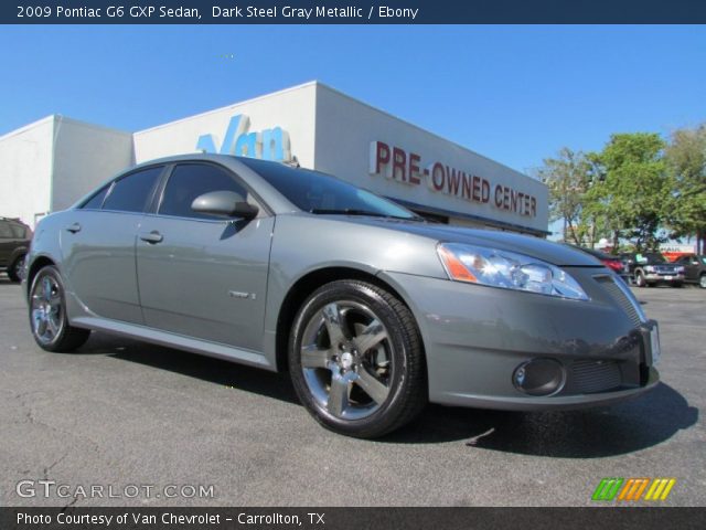 2009 Pontiac G6 GXP Sedan in Dark Steel Gray Metallic