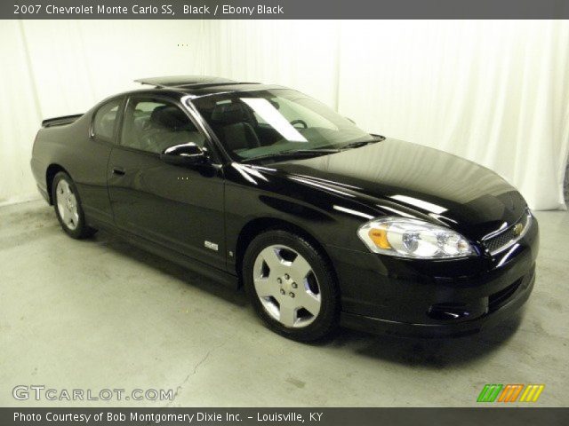 2007 Chevrolet Monte Carlo SS in Black