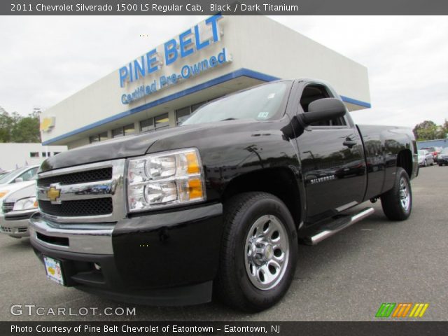 2011 Chevrolet Silverado 1500 LS Regular Cab in Black