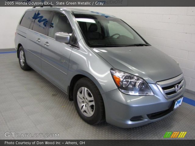 2005 Honda Odyssey EX-L in Slate Green Metallic
