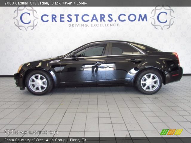 2008 Cadillac CTS Sedan in Black Raven