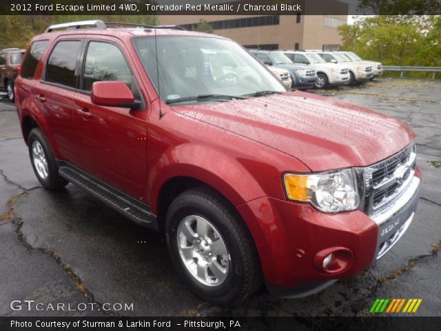 2012 Ford Escape Limited 4WD in Toreador Red Metallic