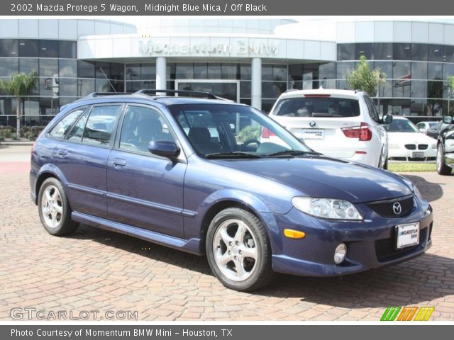 2002 Mazda Protege 5 Wagon in Midnight Blue Mica