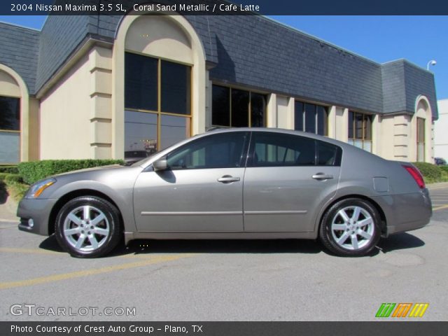 2004 Nissan Maxima 3.5 SL in Coral Sand Metallic