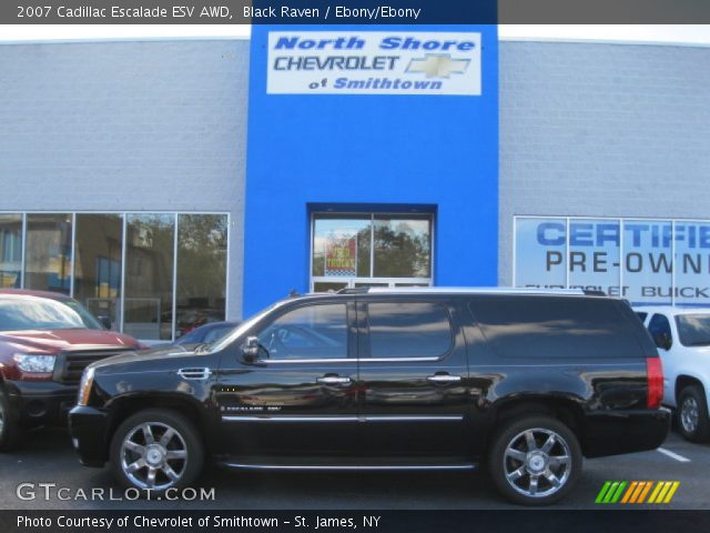 2007 Cadillac Escalade ESV AWD in Black Raven