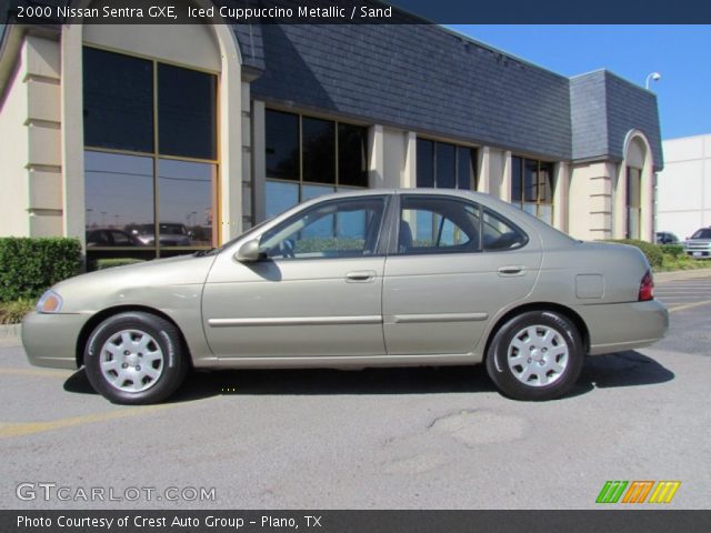 2000 Nissan Sentra GXE in Iced Cuppuccino Metallic