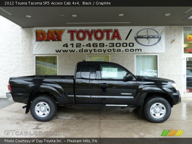 2012 Toyota Tacoma SR5 Access Cab 4x4 in Black