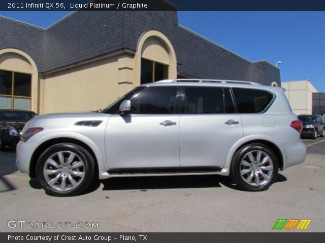 2011 Infiniti QX 56 in Liquid Platinum