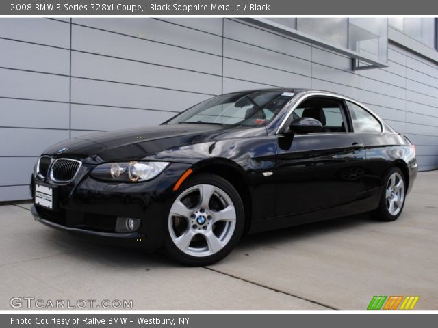 2008 BMW 3 Series 328xi Coupe in Black Sapphire Metallic