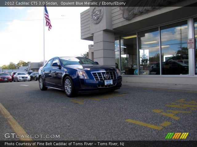 2012 Cadillac CTS 3.0 Sedan in Opulent Blue Metallic