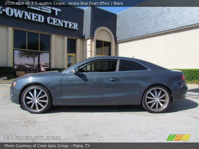 2010 Audi A5 3.2 quattro Coupe in Aruba Blue Pearl Effect