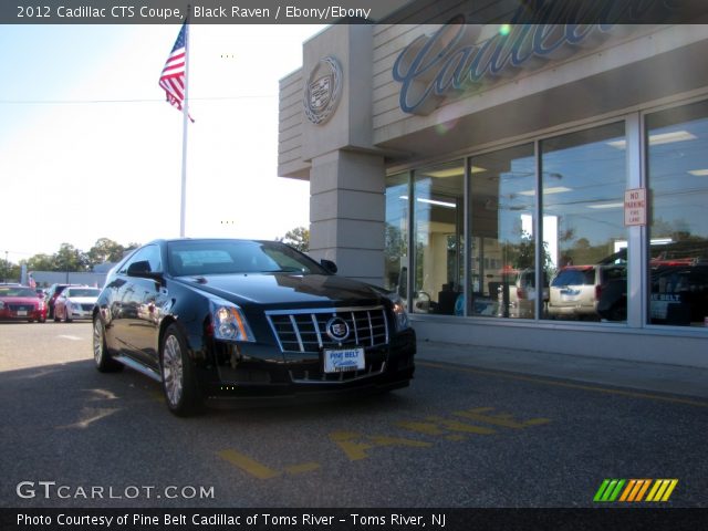 2012 Cadillac CTS Coupe in Black Raven