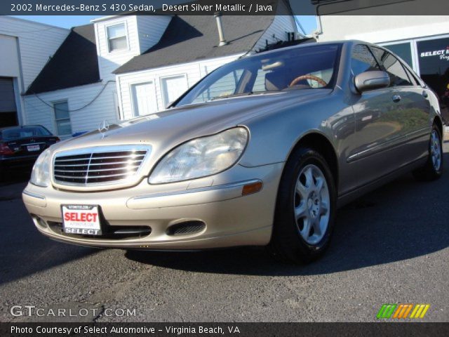 2002 Mercedes-Benz S 430 Sedan in Desert Silver Metallic