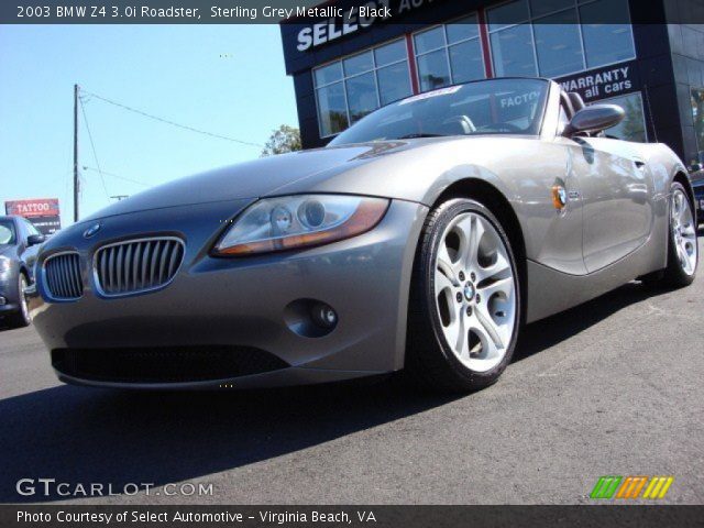 2003 BMW Z4 3.0i Roadster in Sterling Grey Metallic