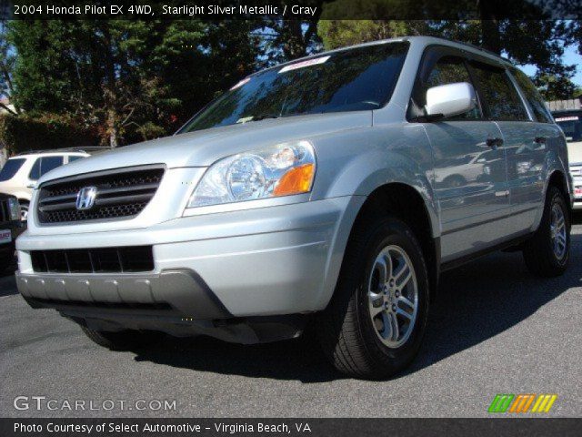 2004 Honda Pilot EX 4WD in Starlight Silver Metallic