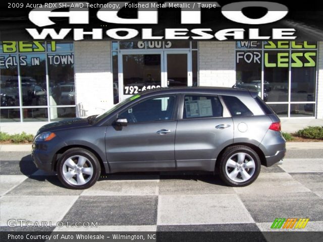 2009 Acura RDX SH-AWD Technology in Polished Metal Metallic