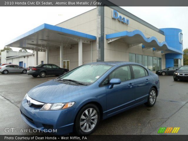 2010 Honda Civic EX Sedan in Atomic Blue Metallic