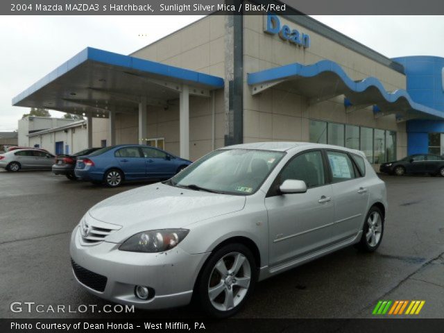 2004 Mazda MAZDA3 s Hatchback in Sunlight Silver Mica