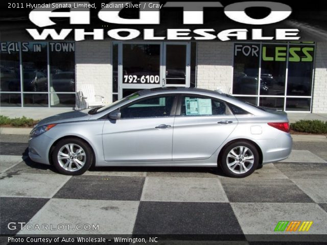 2011 Hyundai Sonata Limited in Radiant Silver