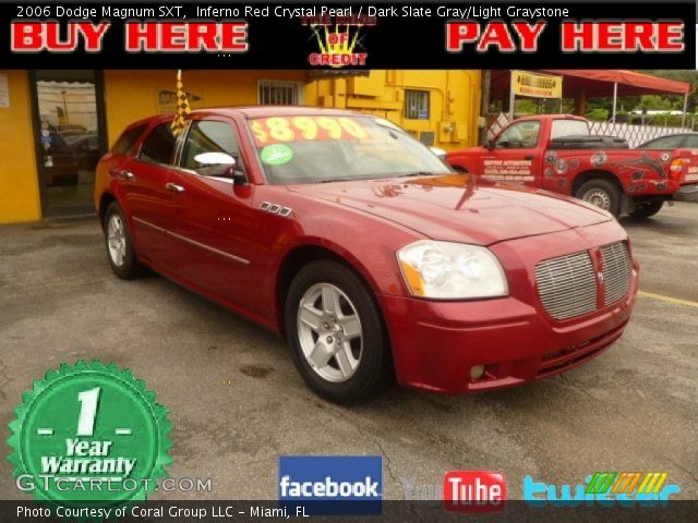 2006 Dodge Magnum SXT in Inferno Red Crystal Pearl