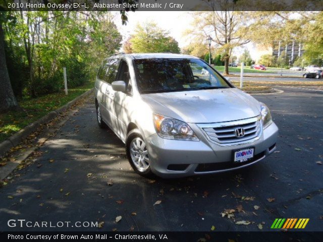 2010 Honda Odyssey EX-L in Alabaster Silver Metallic