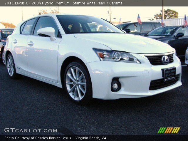 2011 Lexus CT 200h Hybrid Premium in Starfire White Pearl