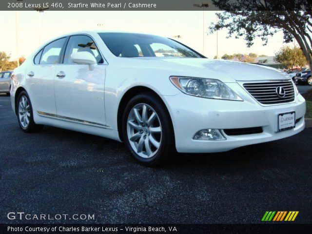 2008 Lexus LS 460 in Starfire White Pearl