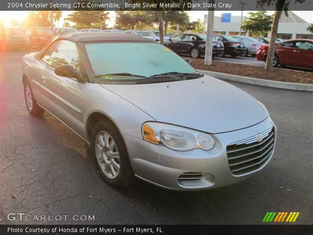 2004 Chrysler Sebring GTC Convertible in Bright Silver Metallic