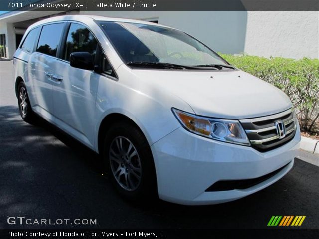 2011 Honda Odyssey EX-L in Taffeta White