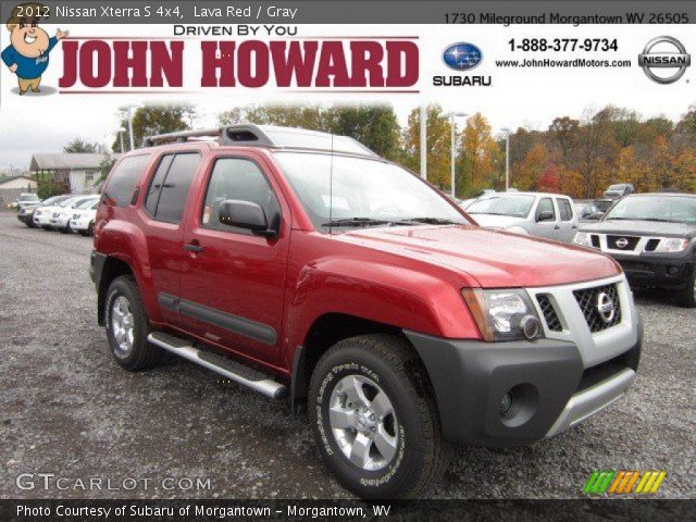 2012 Nissan Xterra S 4x4 in Lava Red
