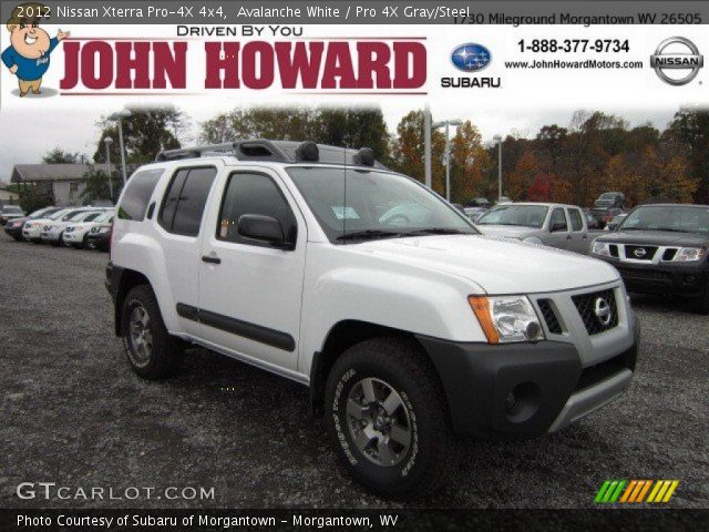 2012 Nissan Xterra Pro-4X 4x4 in Avalanche White