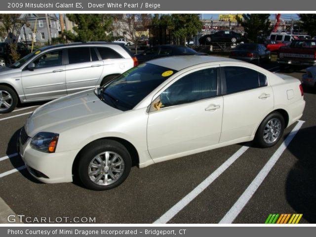 2009 Mitsubishi Galant ES in Dover White Pearl