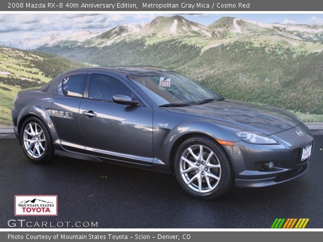 2008 Mazda RX-8 40th Anniversary Edition in Metropolitan Gray Mica