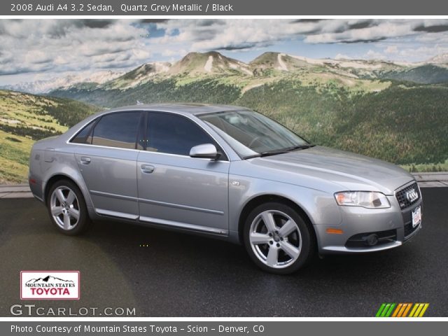 2008 Audi A4 3.2 Sedan in Quartz Grey Metallic